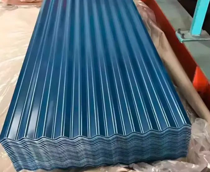 colored corrugated roofing sheets
